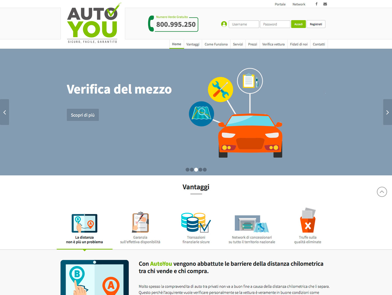 Sviluppo portale AutoYou