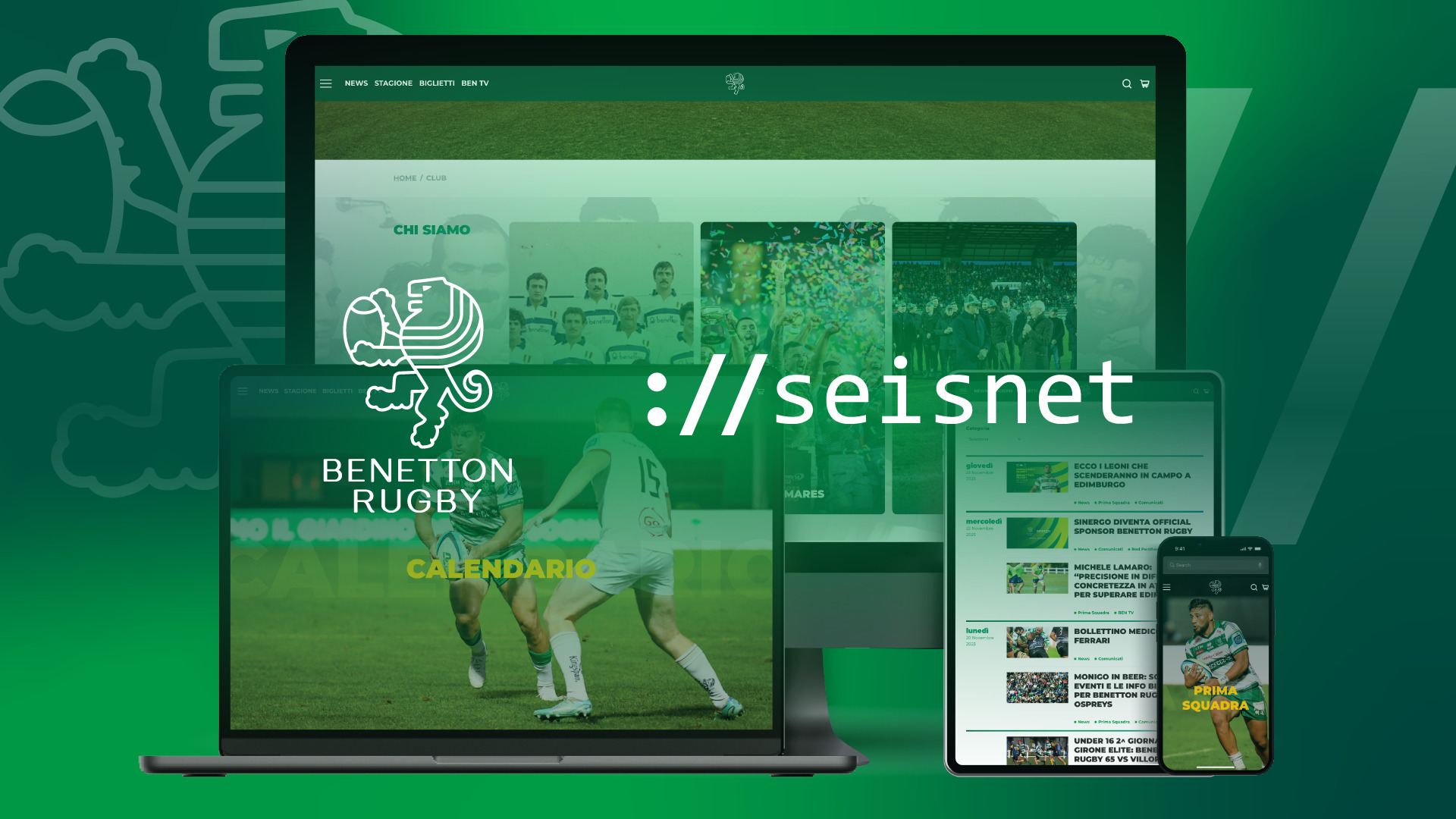 Debutta il nuovo sito web di Benetton Rugby: un tributo all’unione tra squadra e tifosi